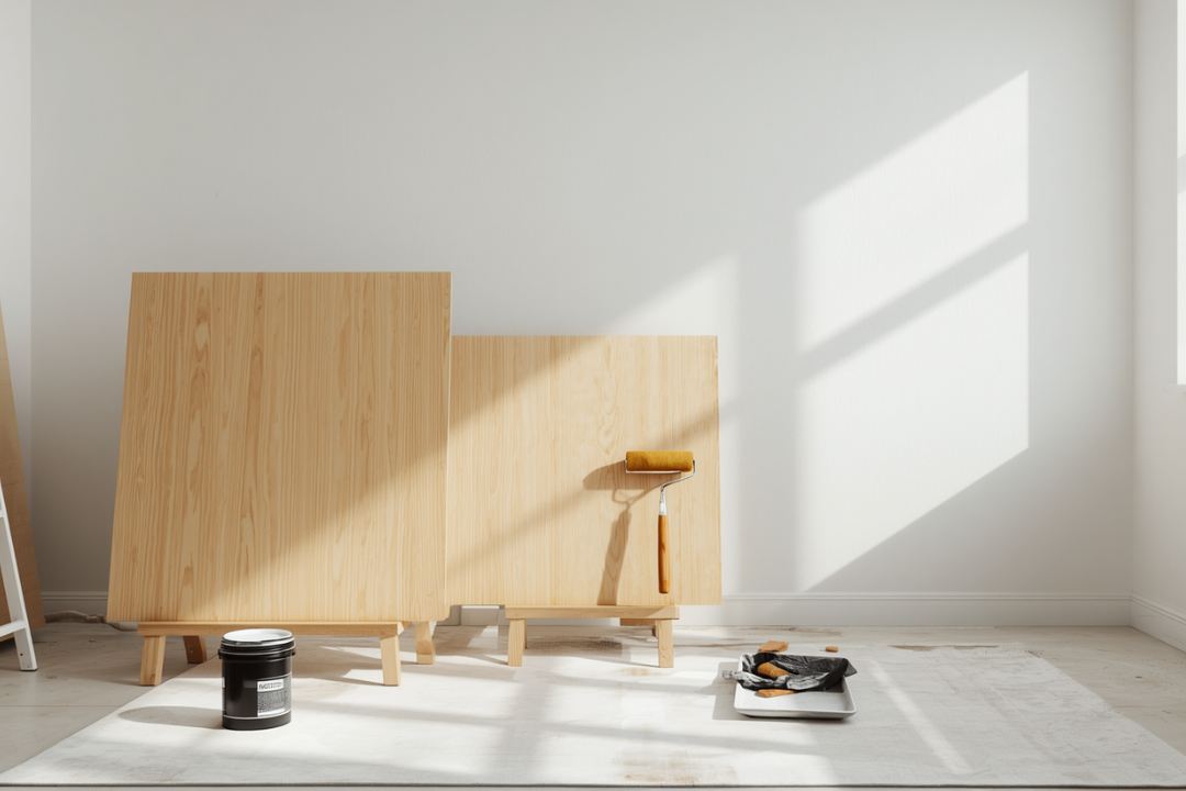 Peindre du MDF et du contreplaqué : sous-couche adaptée et conseils experts